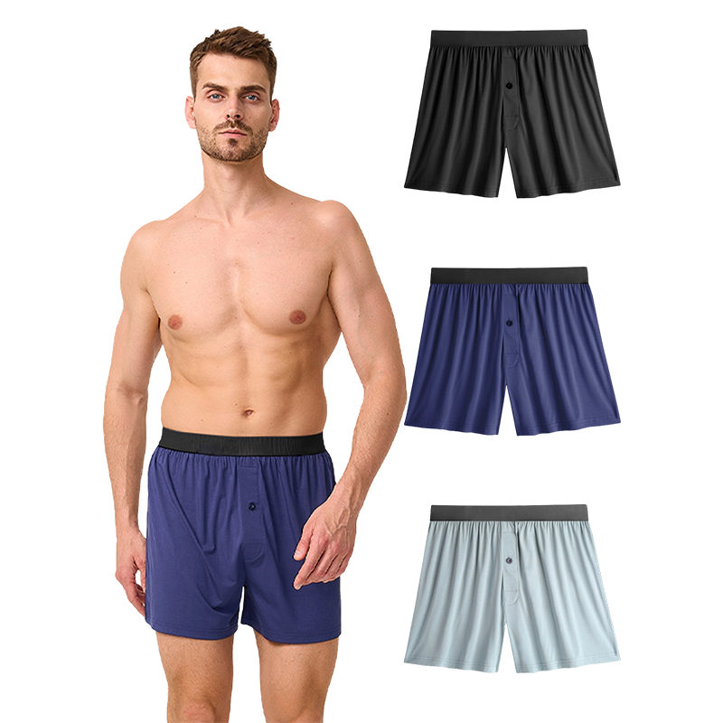Menyejukkan Boxer Lelaki Loose Fit
