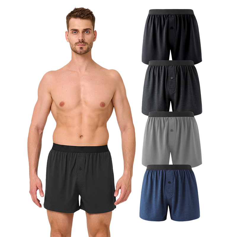 Seluar Boxer Lelaki Longgar Fit