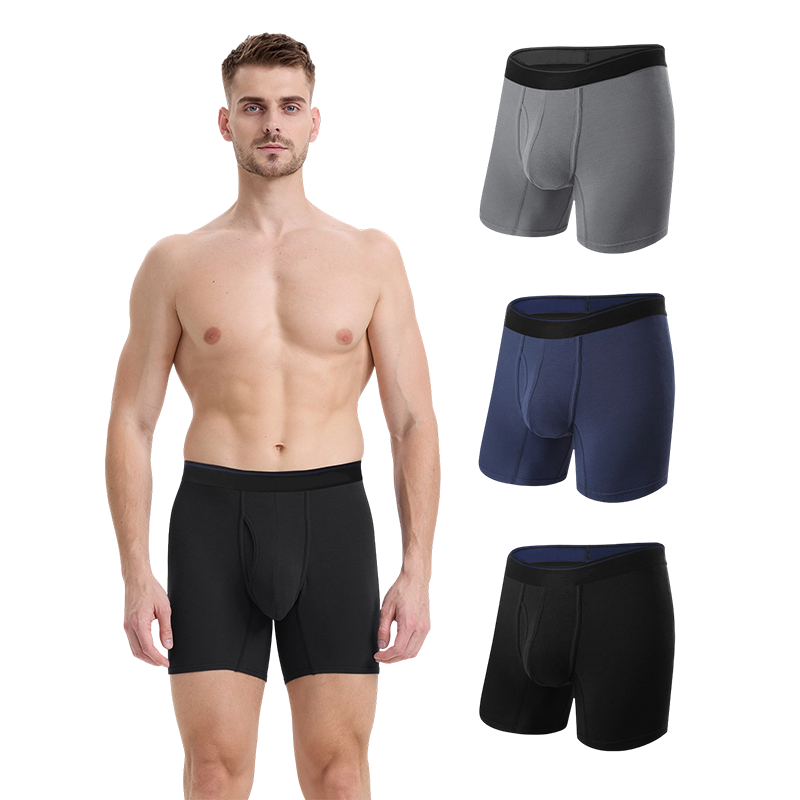 Seluar Boxer Lelaki Mesh Cooling